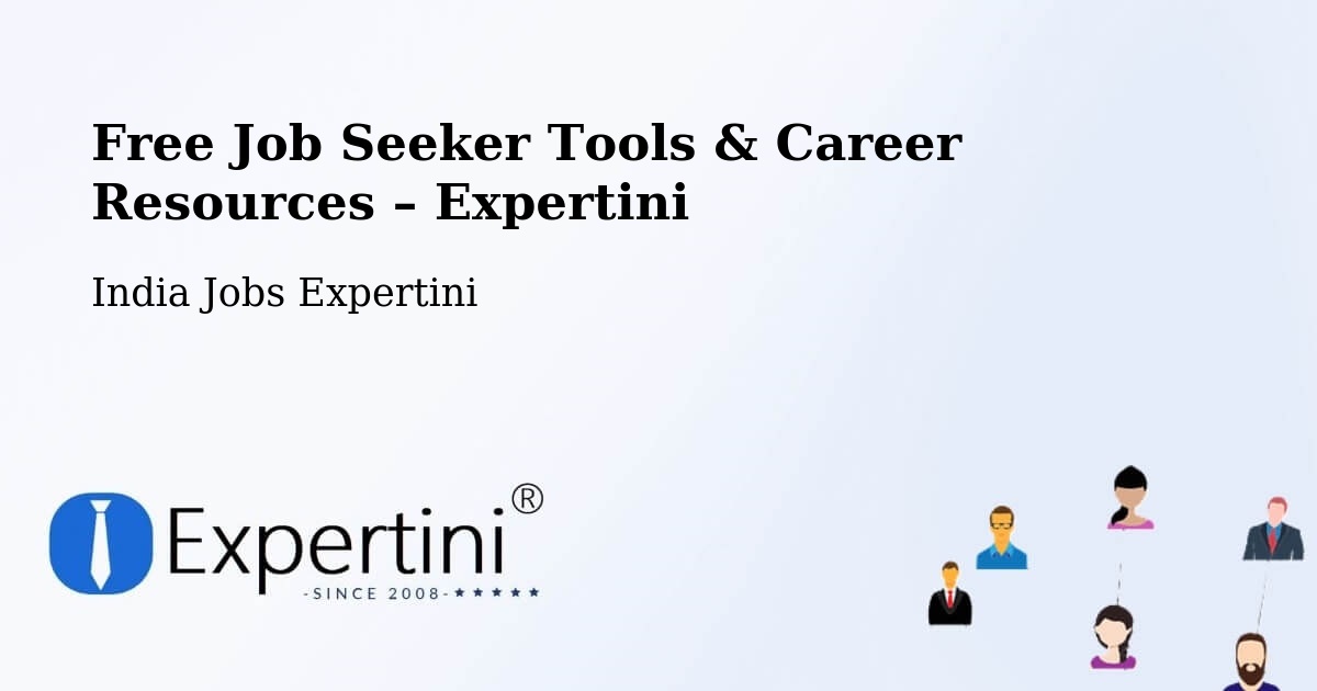Free Job Seeker Tools & Career Resources – Nashik - Nashik, India Jobs Expertini